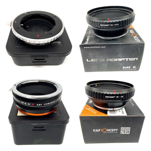Adattatore obiettivo f - adattatore, k&f